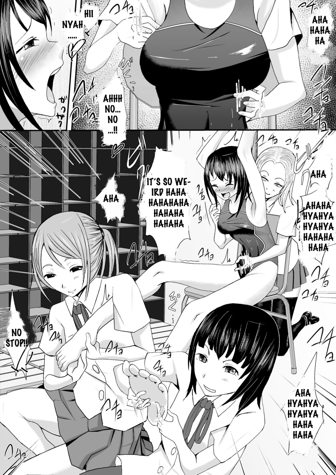 Hentai Manga Comic-The Swimsuit Girl's Ticklish Weapons-Read-19